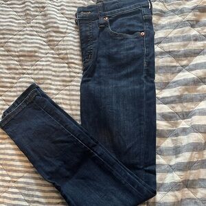 Madewell Blue Skinny Jeans Classic Fit